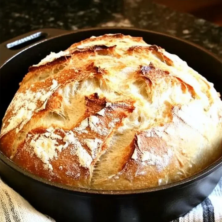 Effortless Easy, No-Knead Dutch Oven Crusty Bread at Home 17 Easy, No-Knead Dutch Oven Crusty Bread
