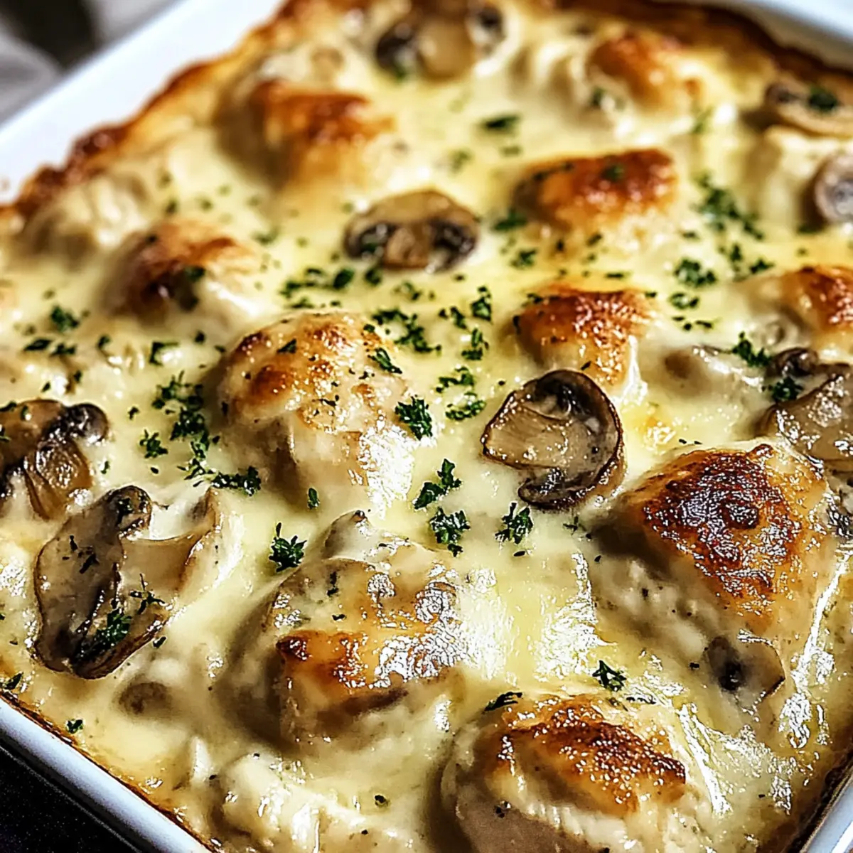 Irresistible Creamy Chicken and Mushroom Bake for Effortless Dinners 14 Irresistible Creamy Chicken and Mushroom Bake - Your New Easy Dinner Idea!