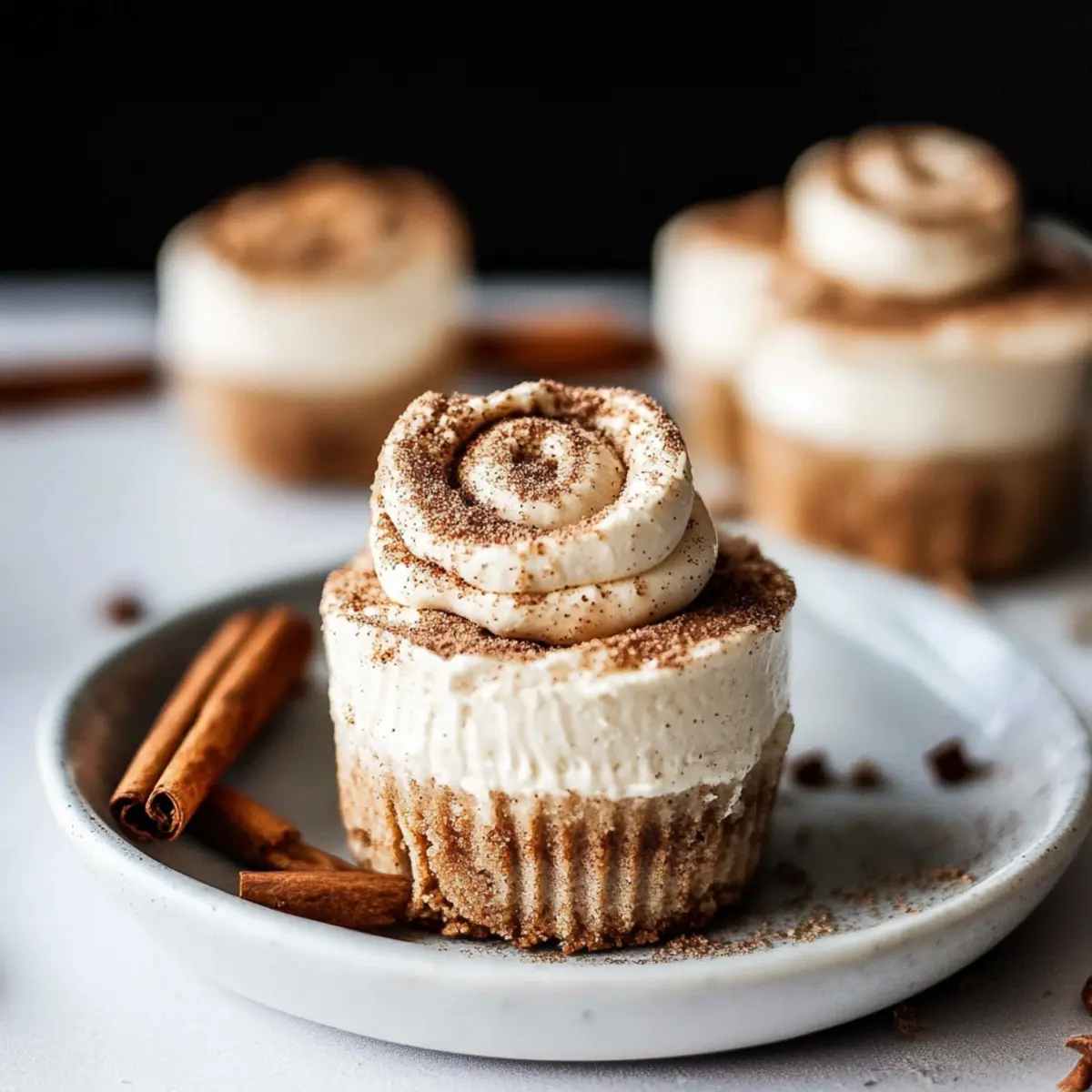 Indulge in No Bake Cinnamon Roll Cheesecakes: Easy Recipe! 3 mnidjgjkuwluy2c0wjwu