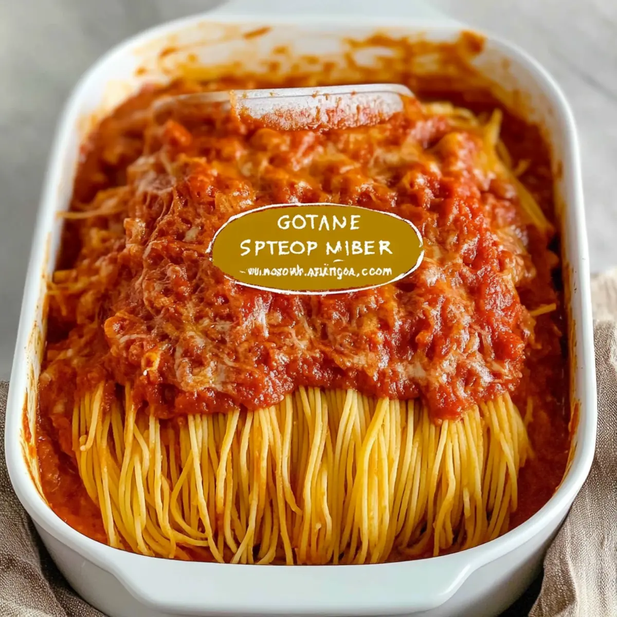 The Best No-Boil Oven Baked Spaghetti for Effortless Dinners 2