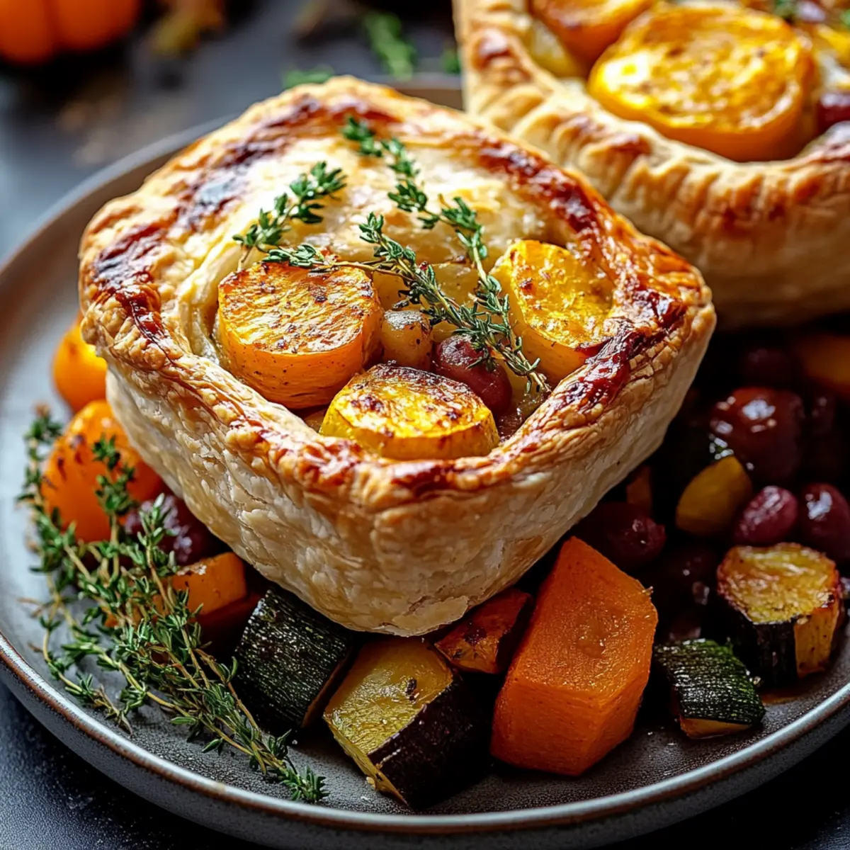 Comforting Roasted Autumn Vegetable Pot Pies You'll Love 3
